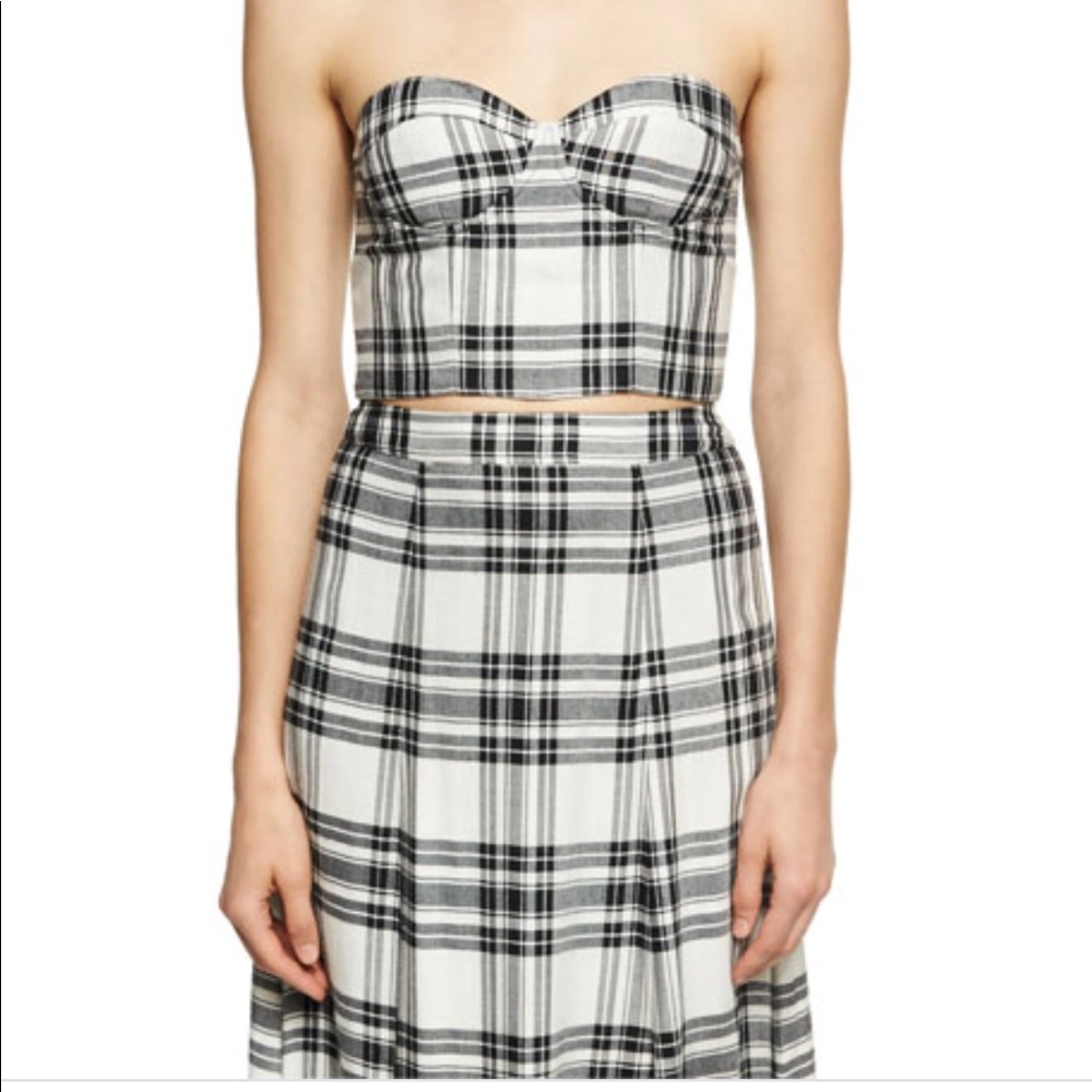 Alice + Olivia Orten Bustier & Skirt Set